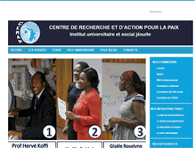 Tablet Screenshot of cerap-inades.org